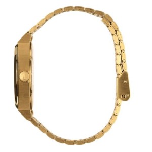 Ρολόι Nixon με χρυσό μπρασελέ και χρυσό καντράν