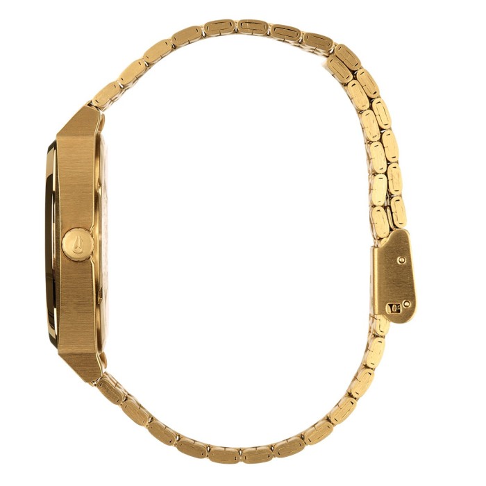 Ρολόι Nixon με χρυσό μπρασελέ και χρυσό καντράν