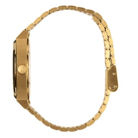 Ρολόι Nixon με χρυσό μπρασελέ και χρυσό καντράν