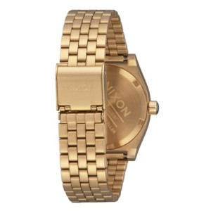 Ρολόι Nixon με χρυσό μπρασελέ και πράσινο καντράν