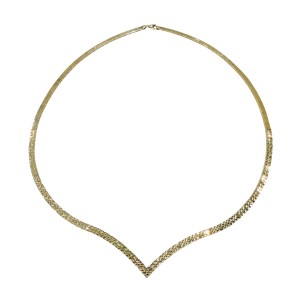 14K gold women’s necklace
