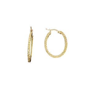 14K gold hoop earrings