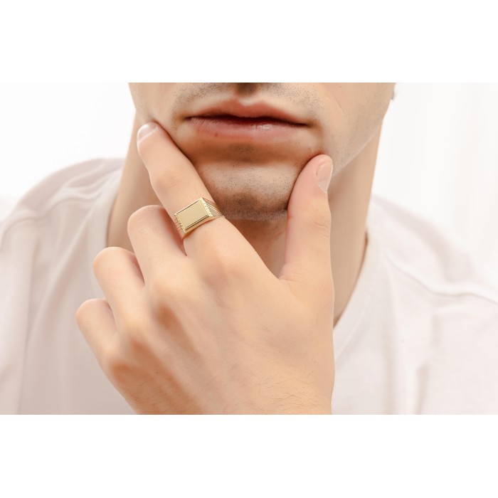 14K gold men’s ring