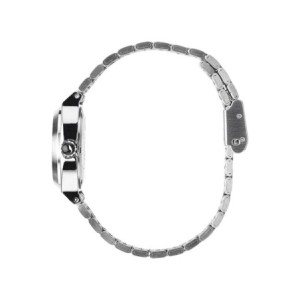 Ρολόι Nixon με ασημί μπρασελέ και ασημί καντράν