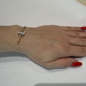 14K gold chain bracelet