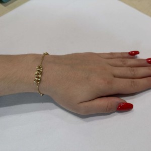14K gold bracelet