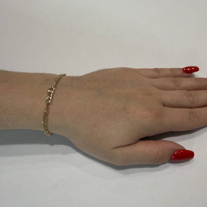 14K gold bracelet