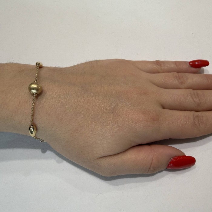 14K gold bracelet