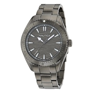 Nautica Grey Dial Stainless Steel Men’s Watch