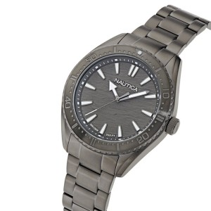Nautica Grey Dial Stainless Steel Men’s Watch