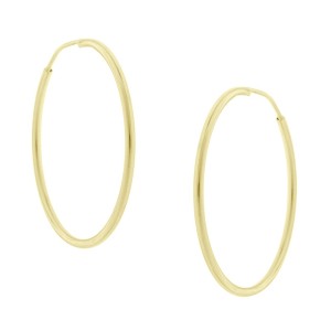 Χρυσά σκουλαρίκια Κ14 κρίκοι | TopGold