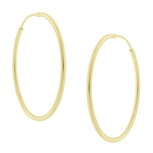 Χρυσά σκουλαρίκια κρίκοι Κ14