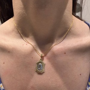 Παναγίτσα δίχρωμη Κ14