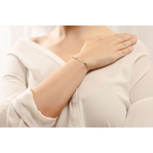 Χρυσή ταυτότητα Κ14 με ματάκι