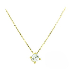 14K Zircon Necklace