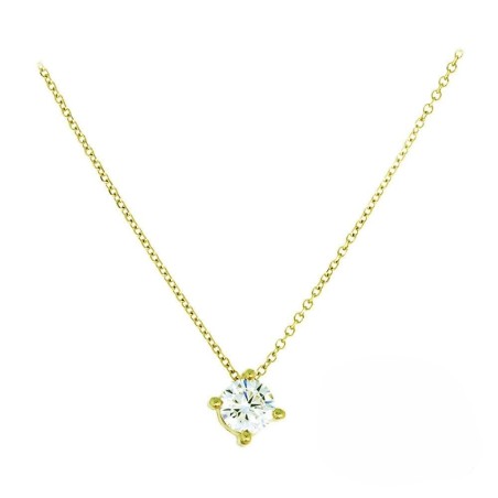 14K Zircon Necklace