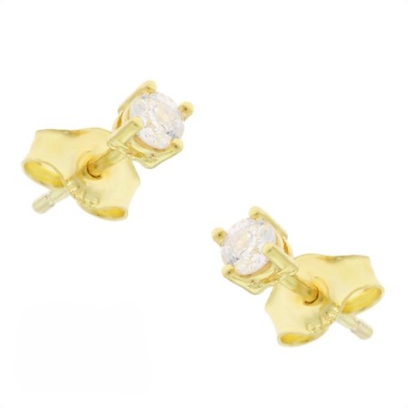 14K Zircon Earrings