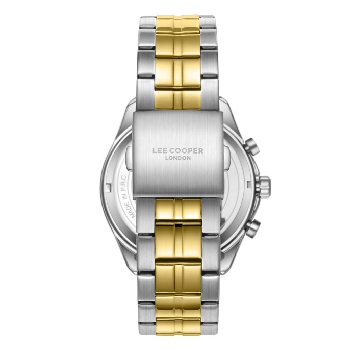 Ρολόι Lee Cooper με μπλε καντράν και δίχρωμο μπρασελέ