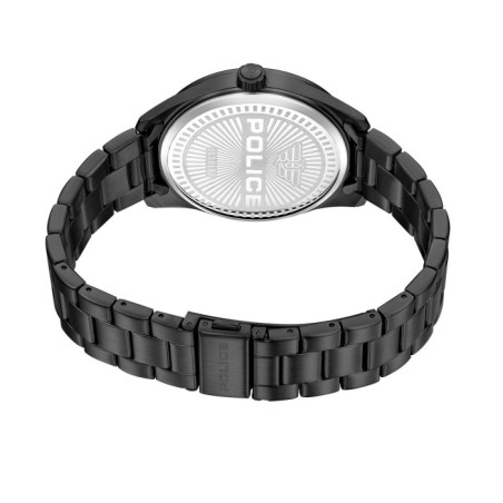 Ρολόι Police με μαύρο μπρασελέ και μαύρο καντράν