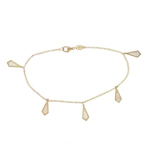 14K gold women’s chain bracelet