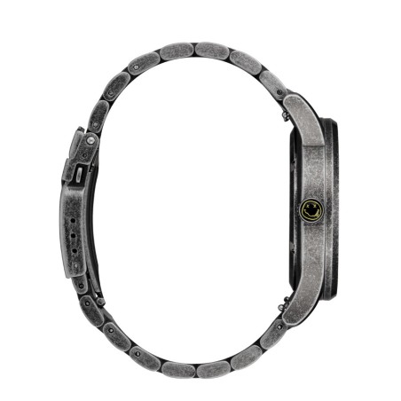 Ρολόι Nixon Nirvana με κίτρινο καντράν και μεταλλικό μπρασελέ